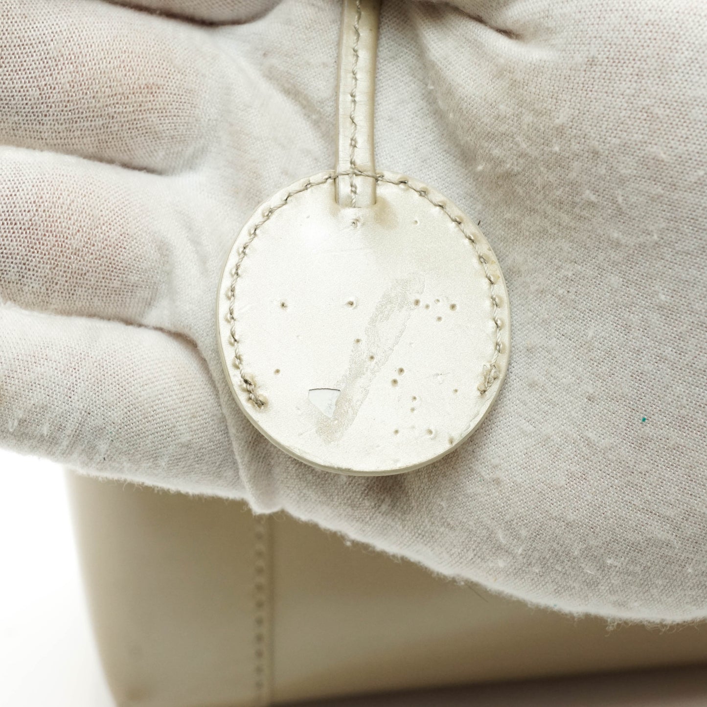 Christian Dior Hand Bag Enamel