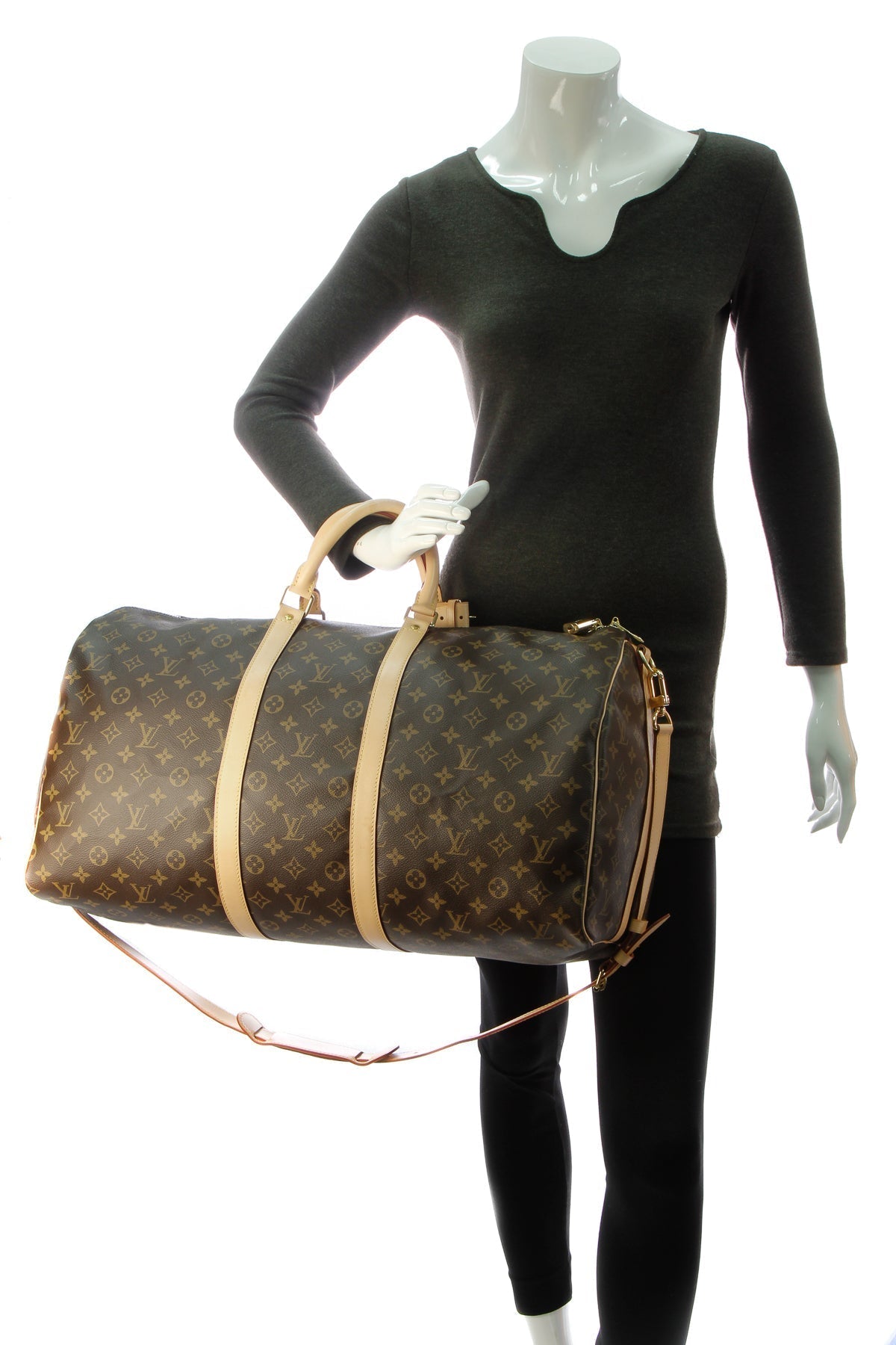Keepall Bandouliere 55 Travel Bag - Monogram