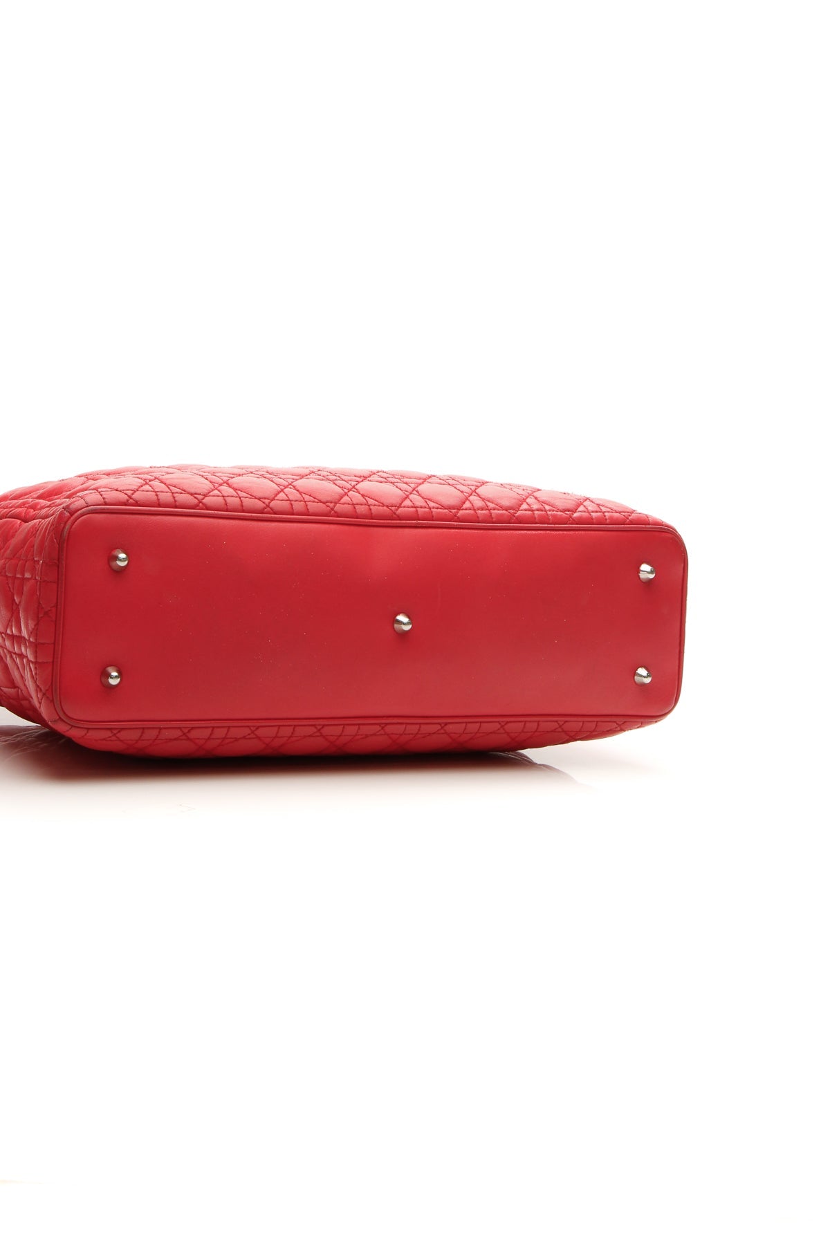 Cannage XL Lady Dior Bag - Red