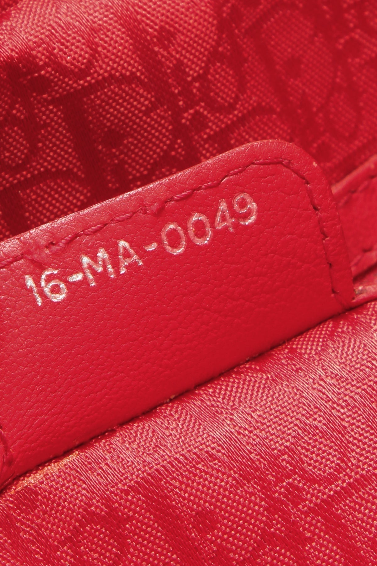Cannage XL Lady Dior Bag - Red