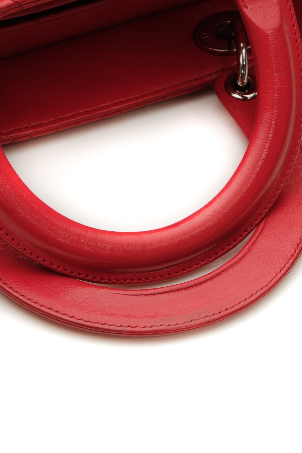 Cannage XL Lady Dior Bag - Red