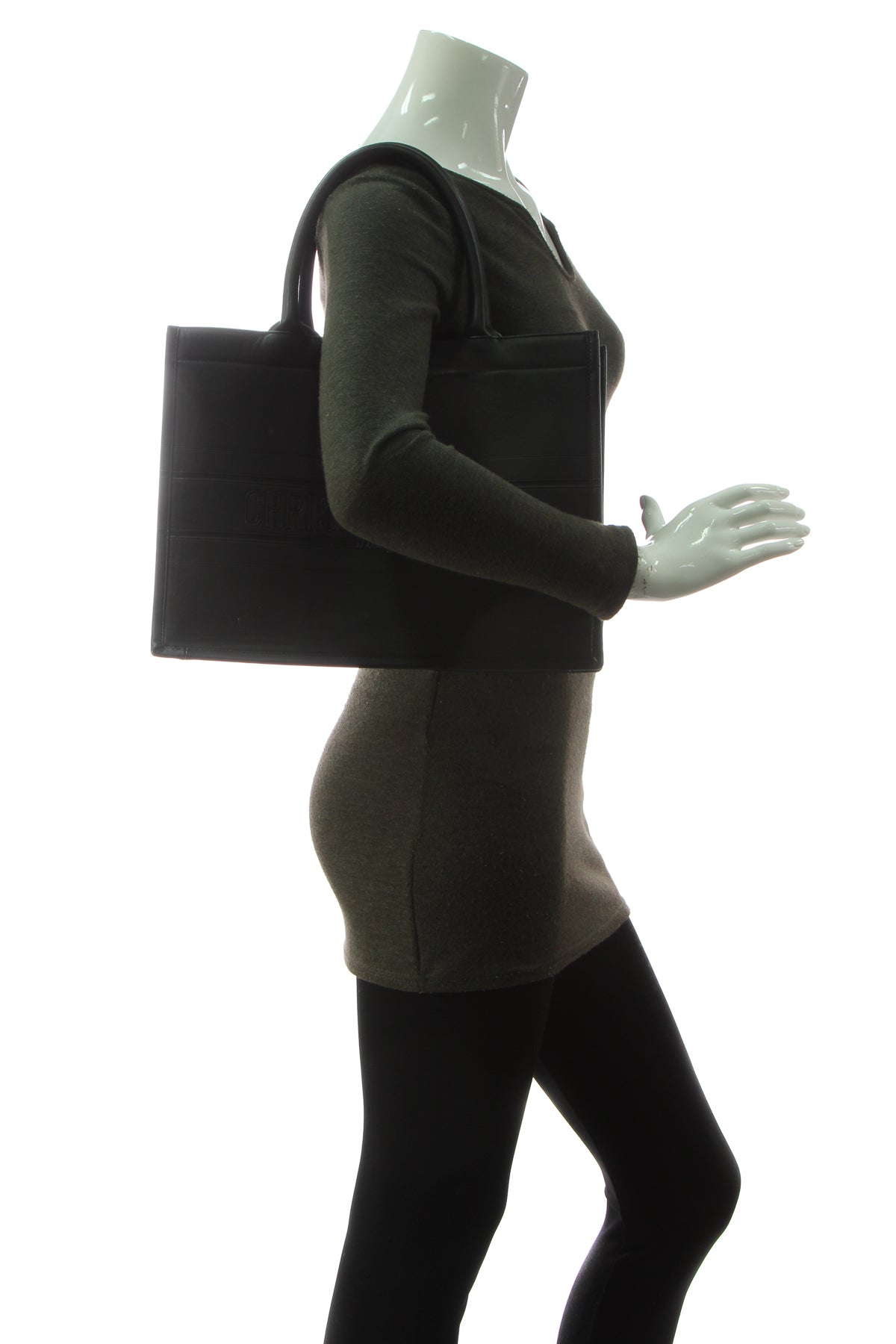 Small Book Tote Bag - Black