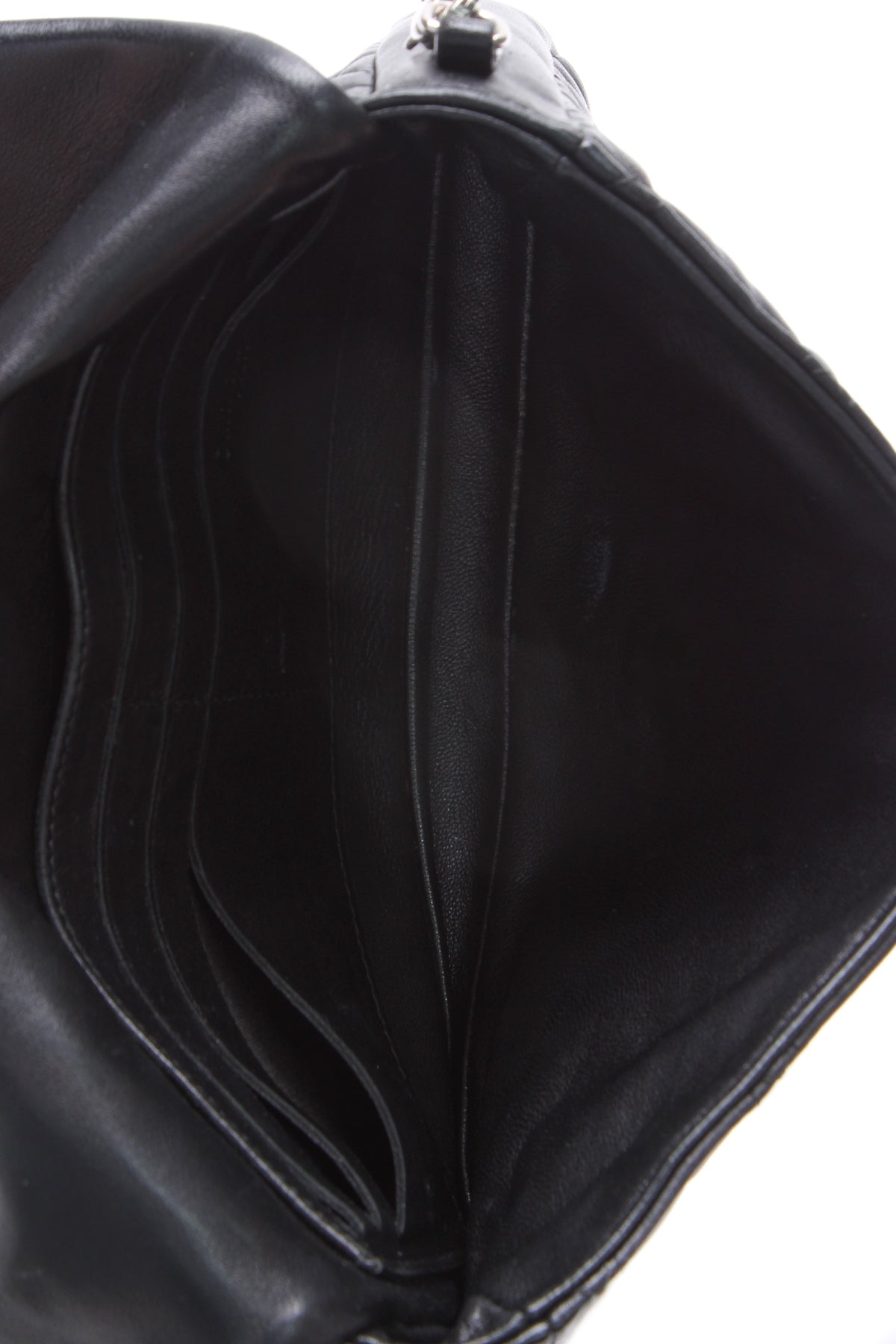 Cannage New Lock Clutch Bag - Black