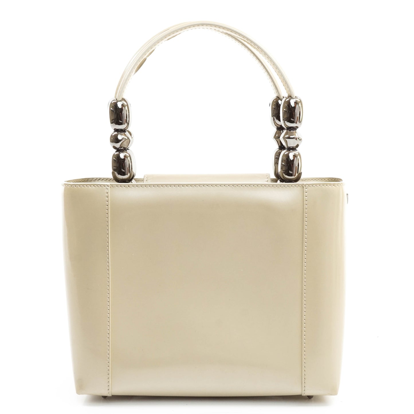 Christian Dior Hand Bag Enamel