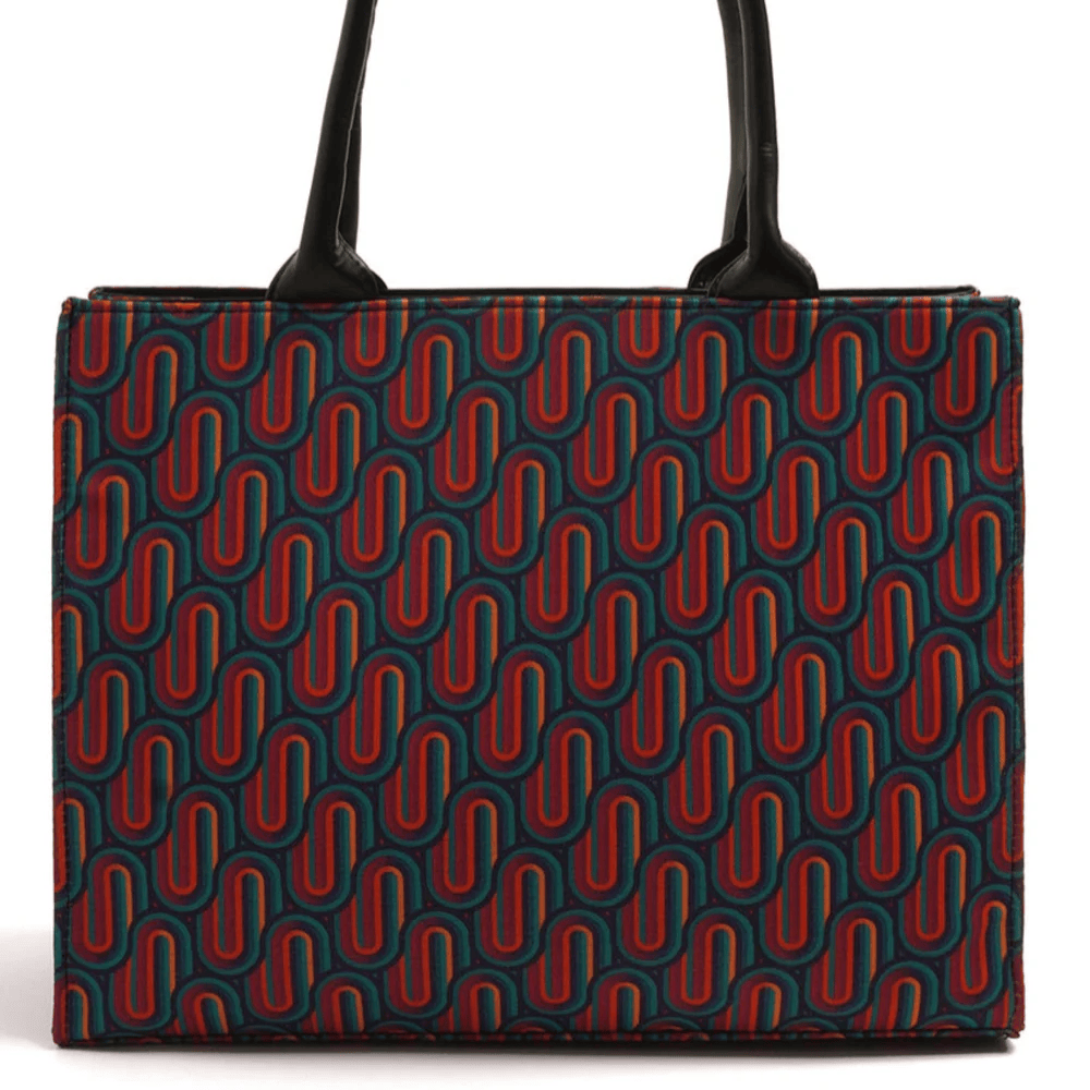 Monochrome Tribal Print Tote Bag