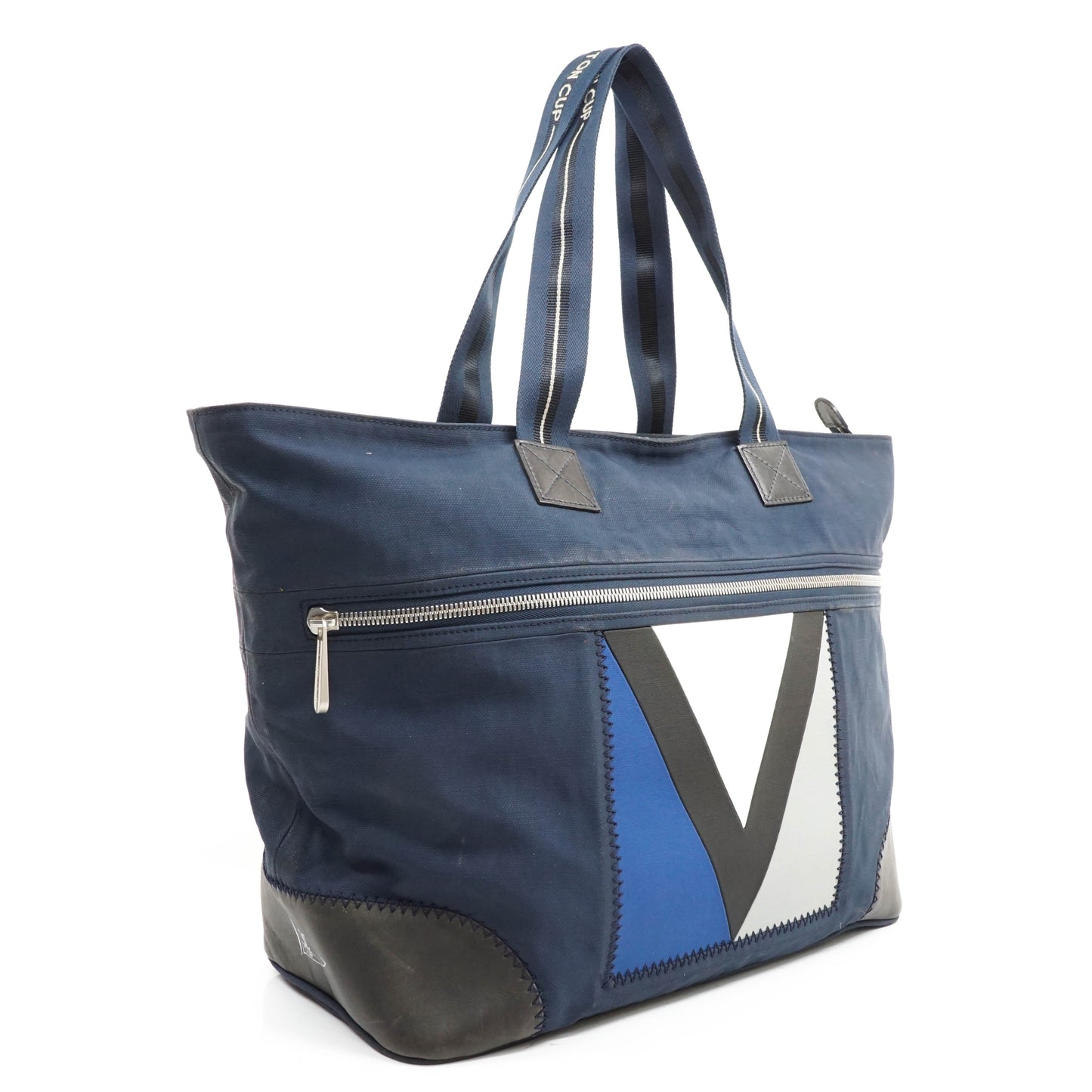 Louis Vuitton Cup Tote Bag Pvc Navy