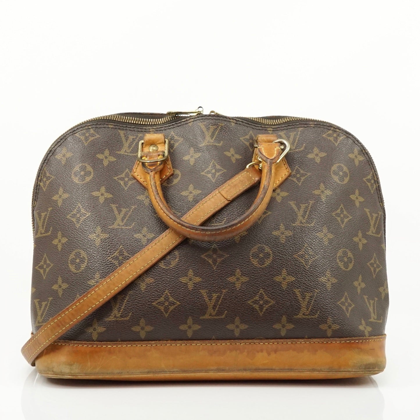 Louis Vuitton Alma Crossbody Brown