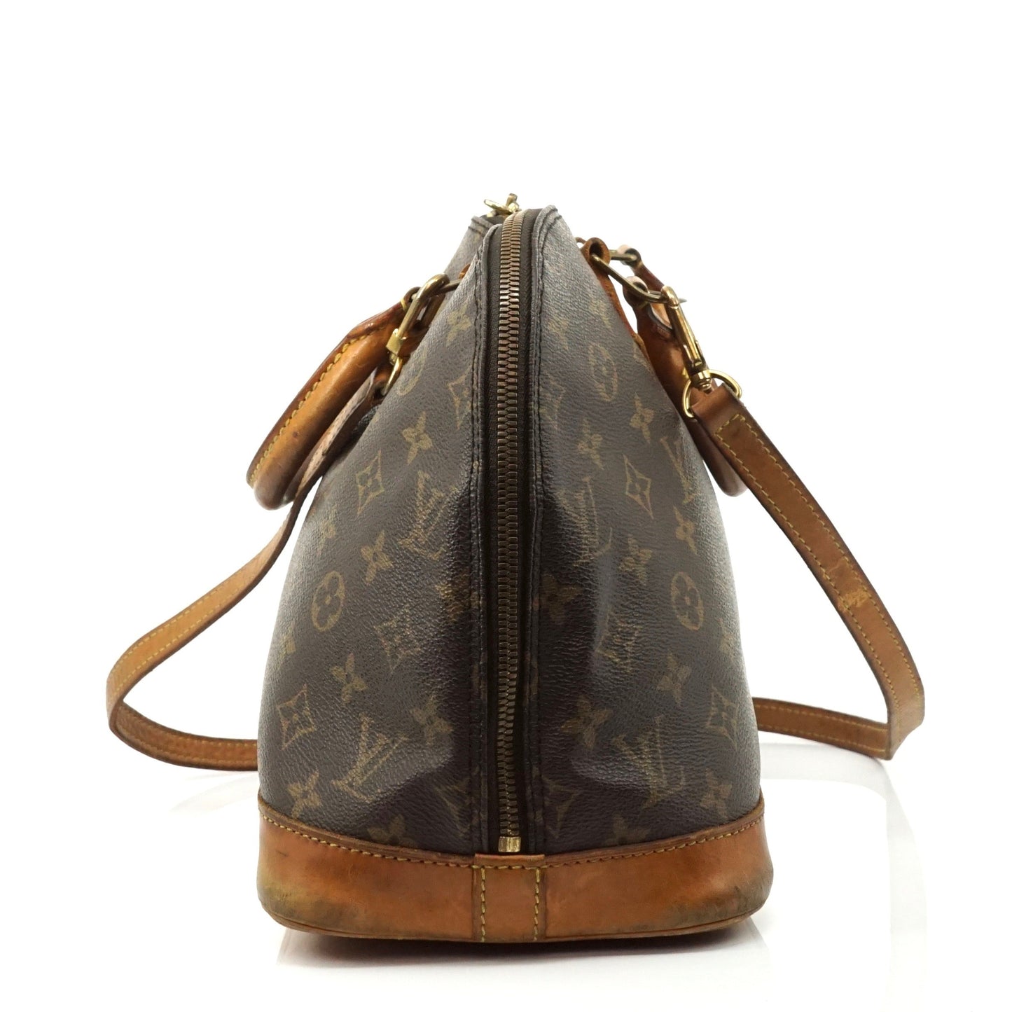 Louis Vuitton Alma Crossbody Brown