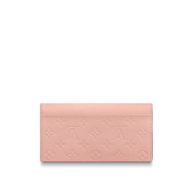 Louis Vuitton SARAH WALLET Rose Poudré Pink
