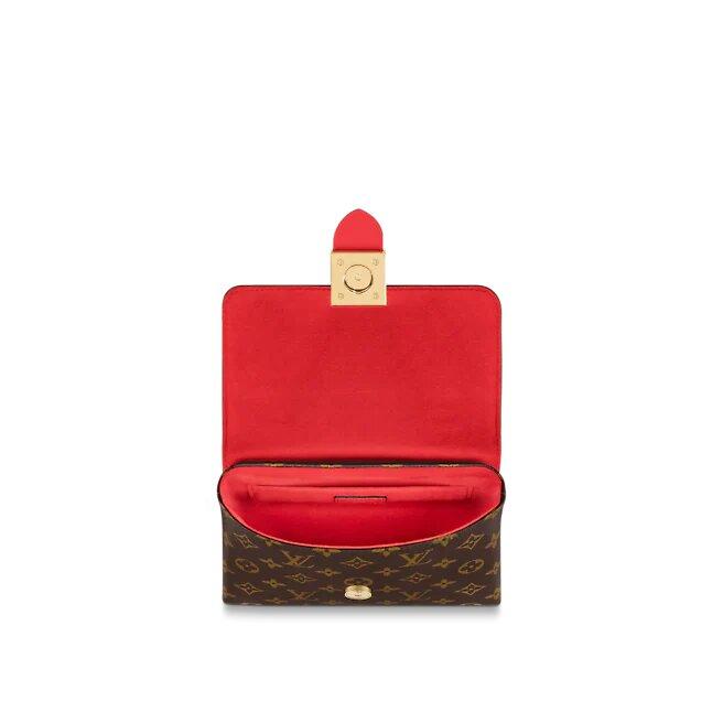 Louis Vuitton LOCKY BB Coquelicot Red