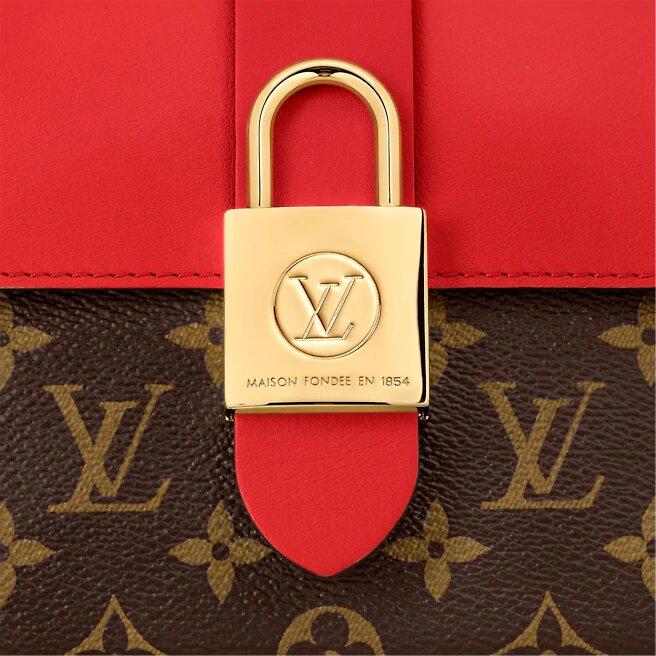 Louis Vuitton LOCKY BB Coquelicot Red