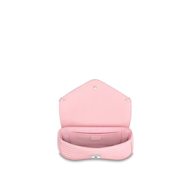Louis Vuitton NEW WAVE CHAIN BAG MM Smoothie Pink