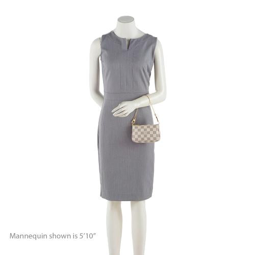 Louis Vuitton Damier Azur Mini Pochette Accessories (SHF-16530)