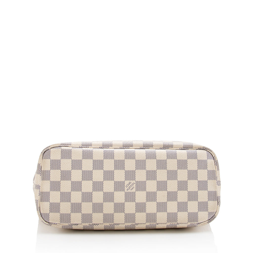 Louis Vuitton Damier Azur Neverfull PM Tote (SHF-17821)