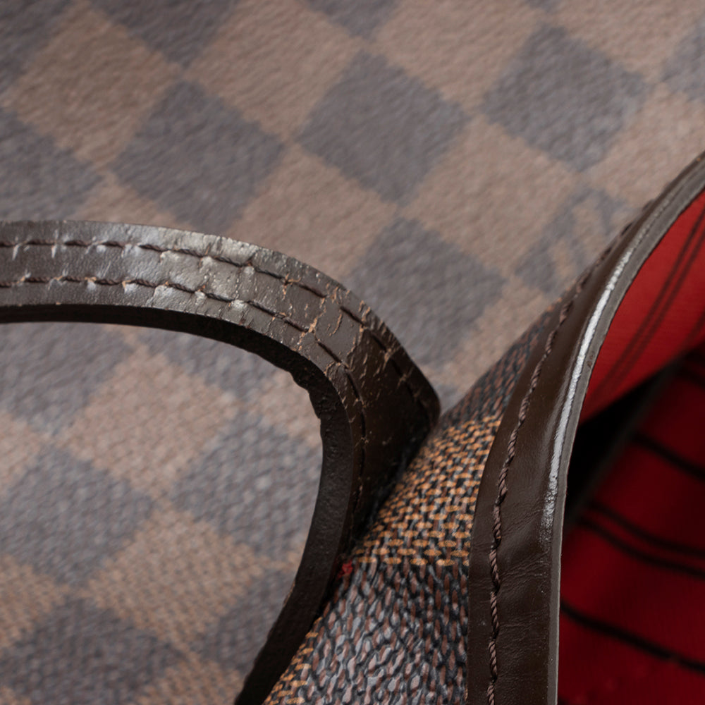 Louis Vuitton Damier Ebene Neverfull MM Tote (SHF-17774)
