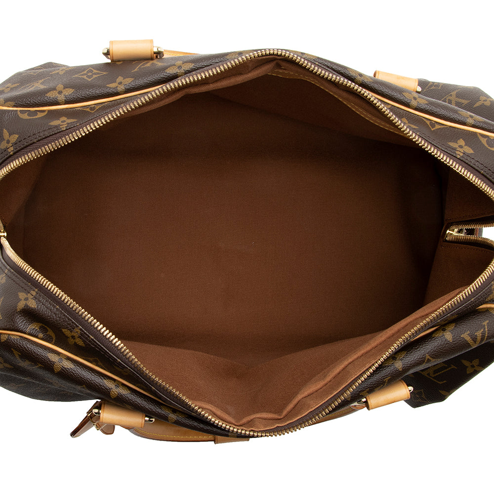Louis Vuitton Monogram Canvas Carryall Weekender (SHF-18090)