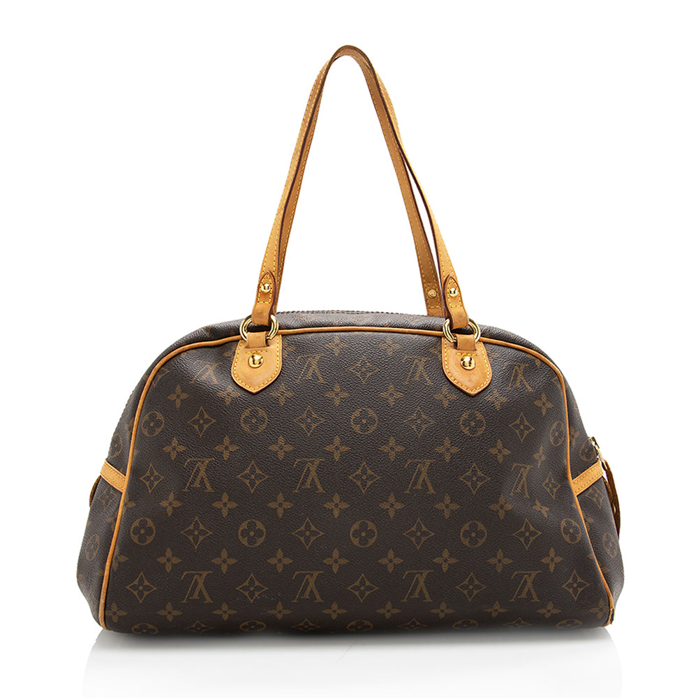 Louis Vuitton Monogram Canvas Montorgueil GM Shoulder Bag (SHF-18142)