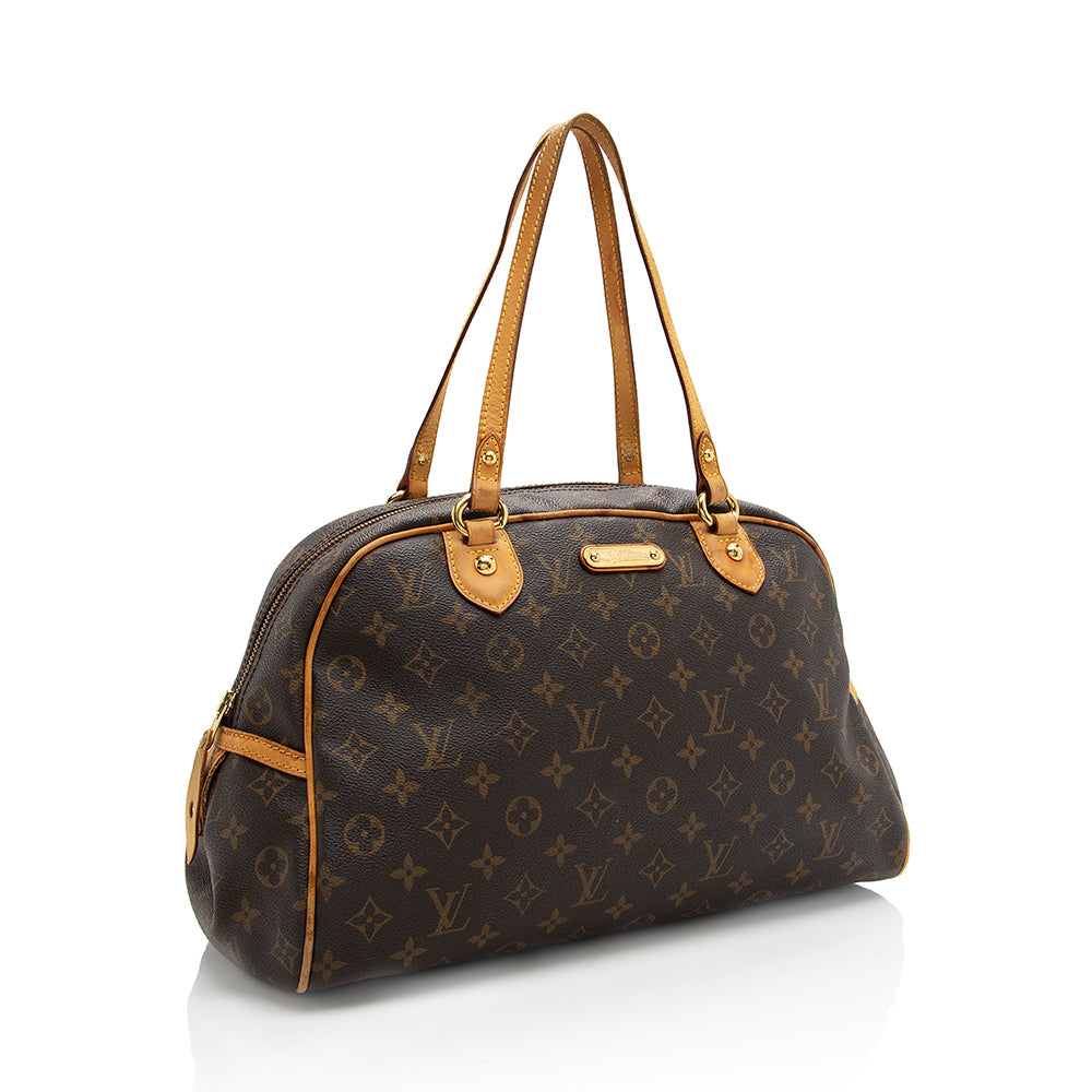 Louis Vuitton Monogram Canvas Montorgueil GM Shoulder Bag (SHF-18142)