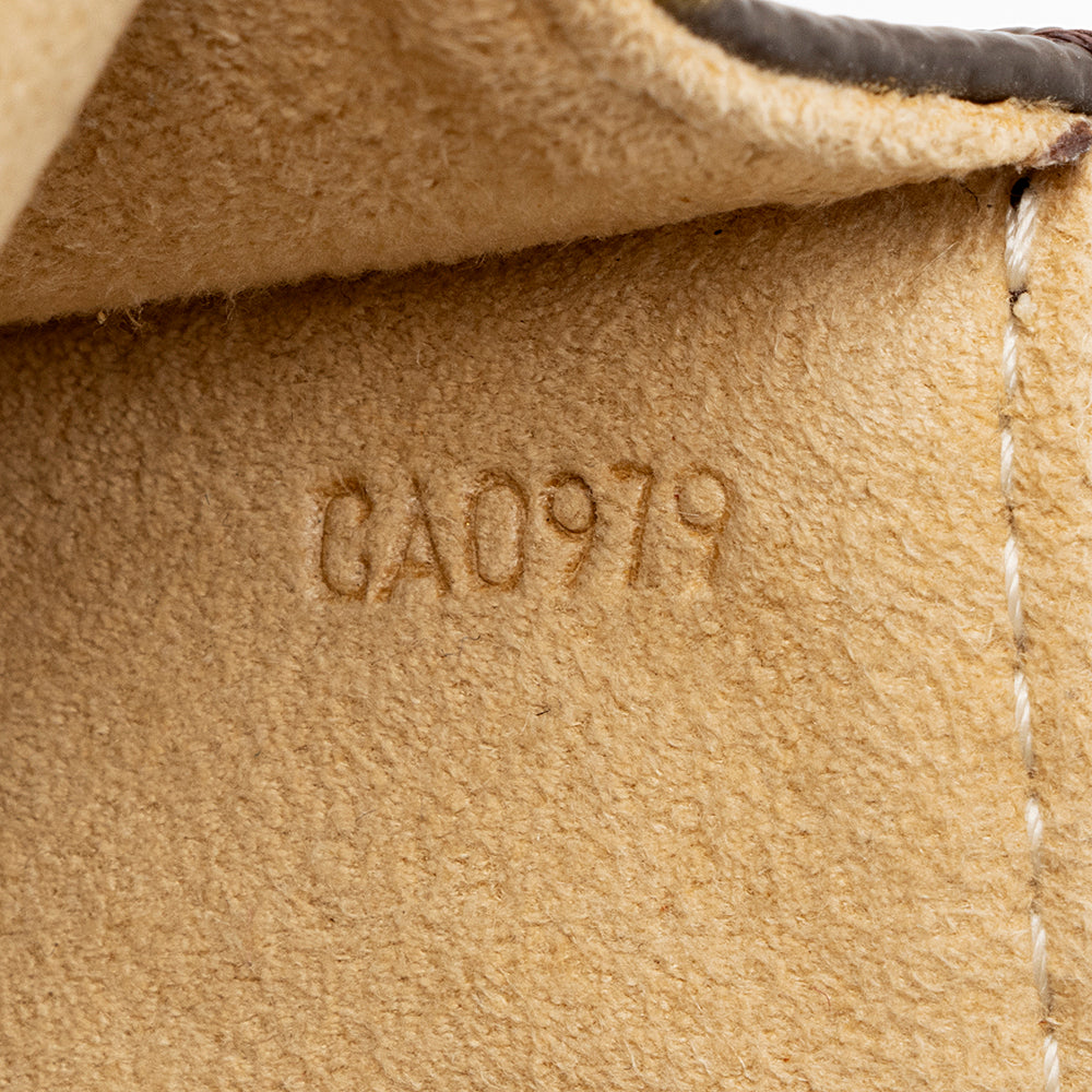 Louis Vuitton Vintage Monogram Canvas Pochette Twin PM Shoulder Bag (SHF-17997)