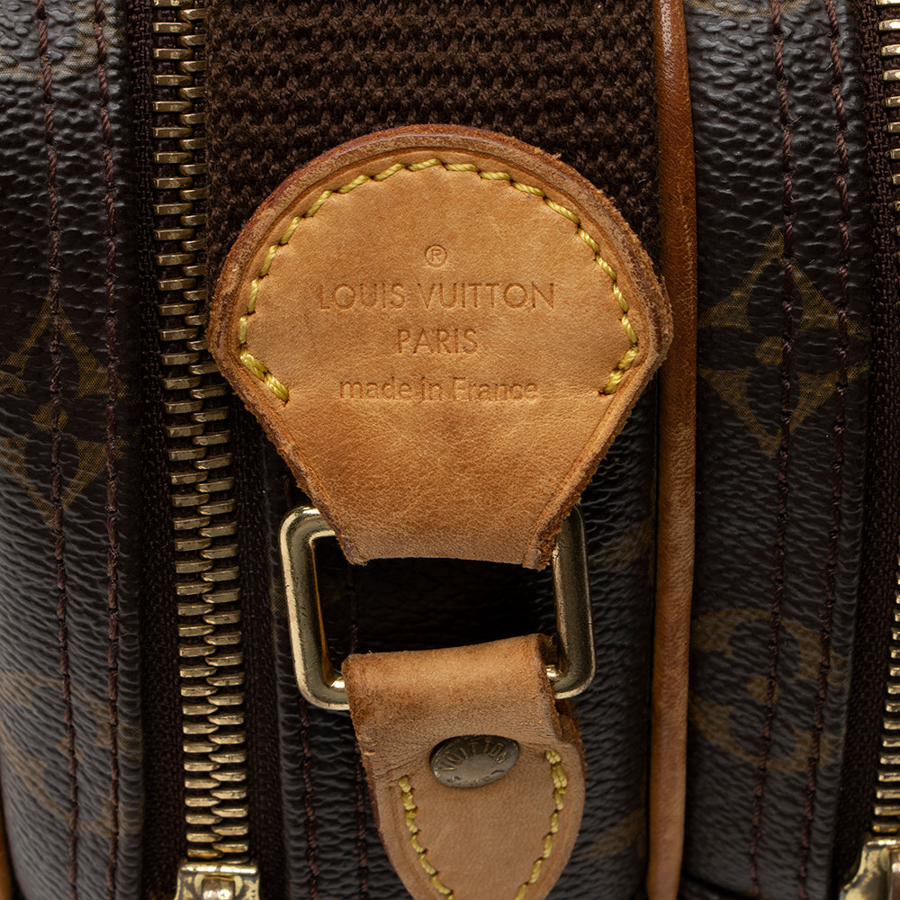 Louis Vuitton Monogram Canvas Reporter PM Messenger Bag (SHF-16434)
