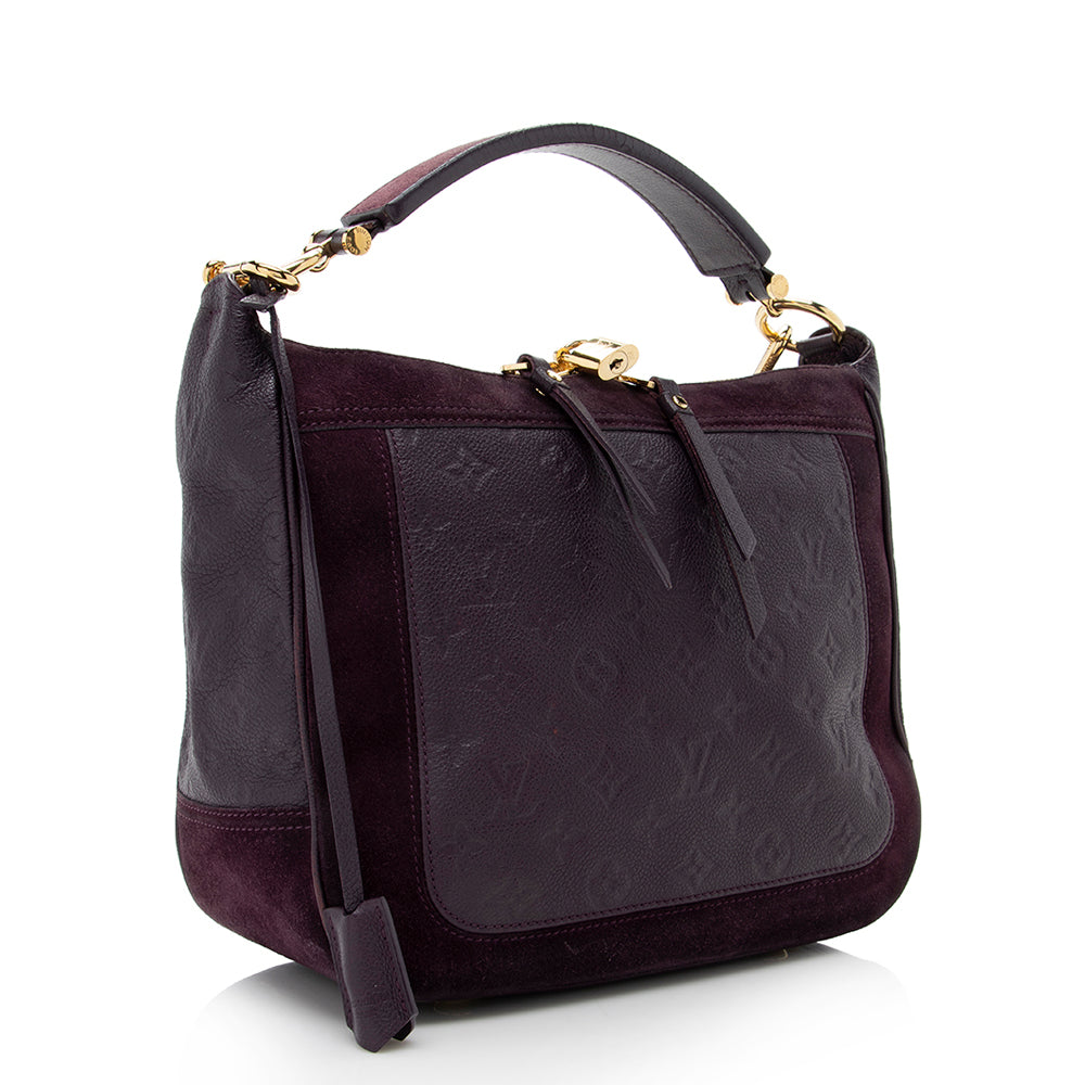 Louis Vuitton Monogram Empreinte Audacieuse PM Hobo (SHF-18021)
