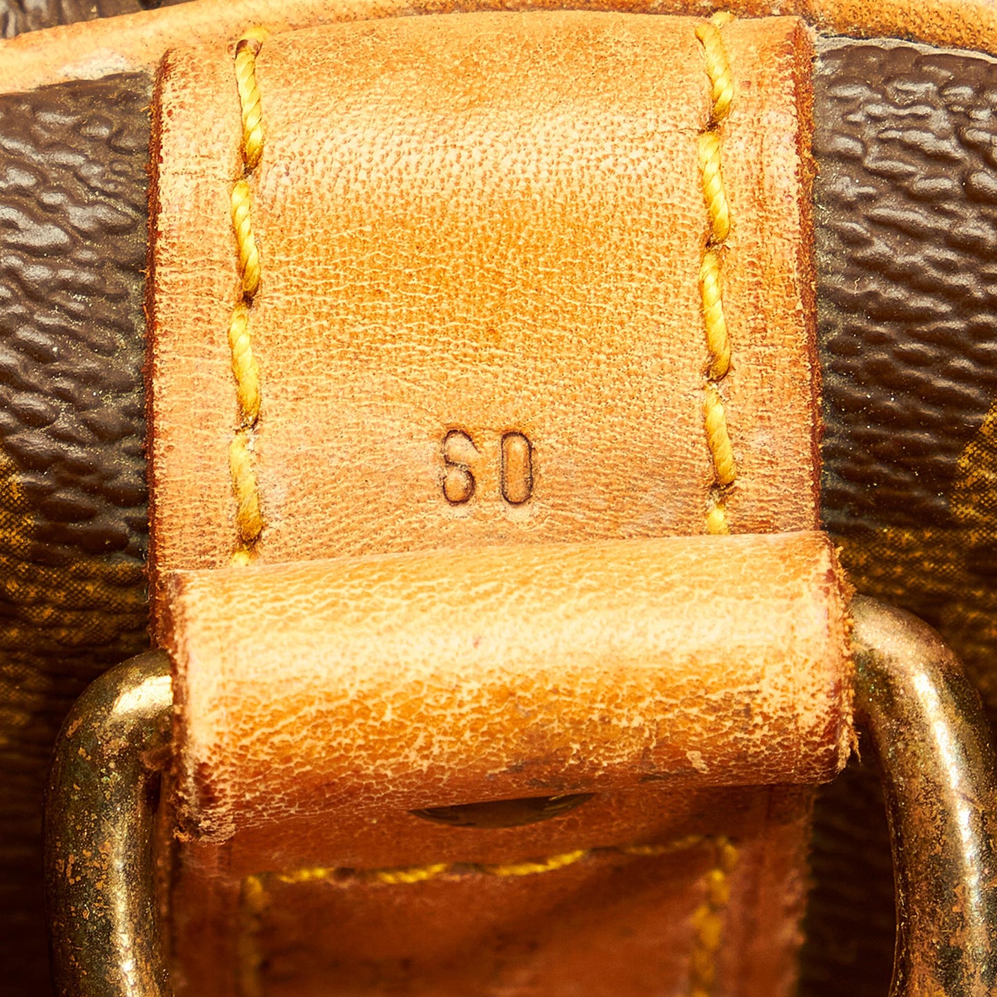 Louis Vuitton Monogram Keepall Bandouliere 60 (SHG-26992)