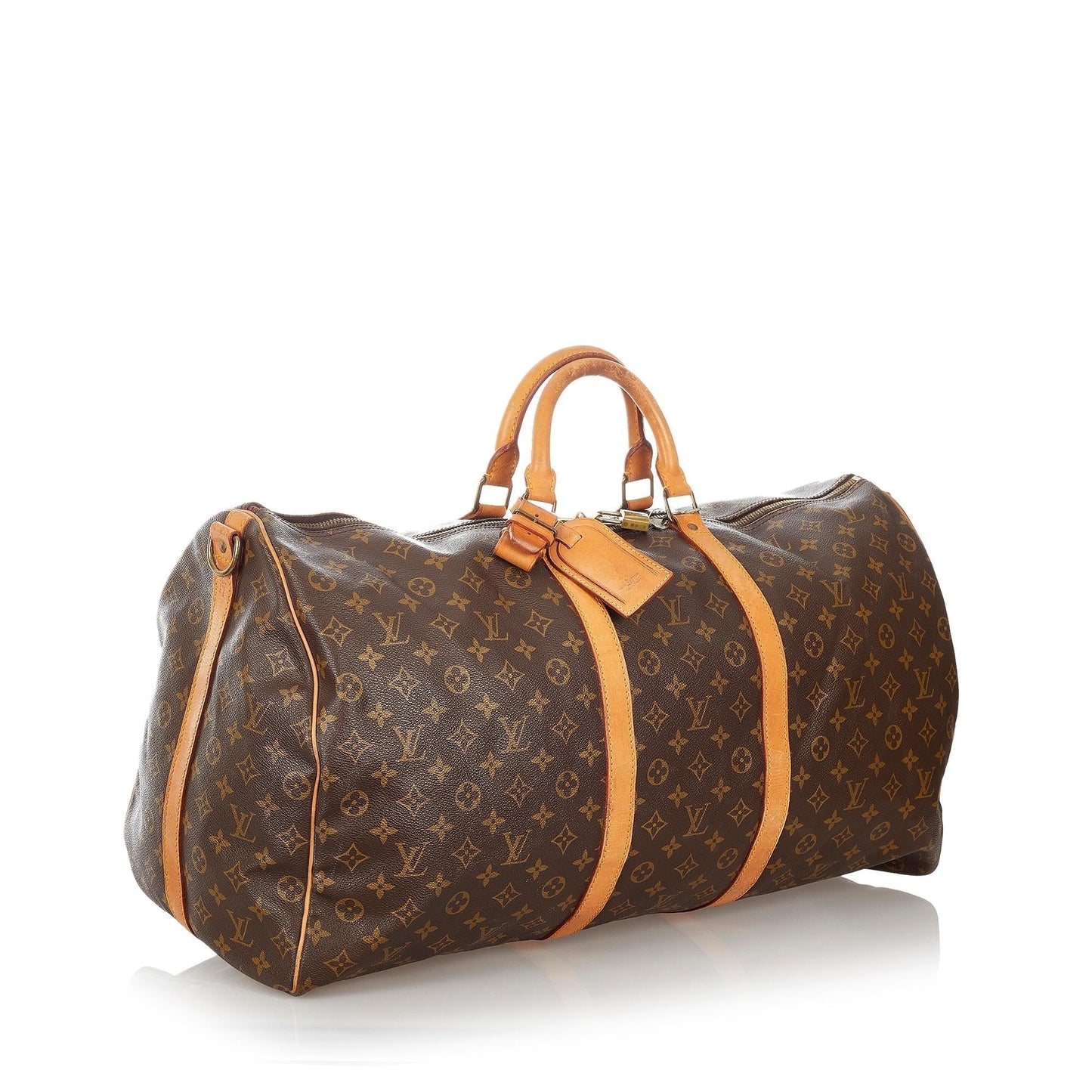 Louis Vuitton Monogram Keepall Bandouliere 60 (SHG-26992)