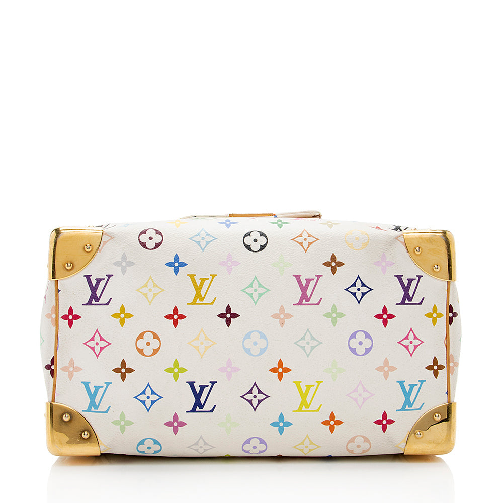 Louis Vuitton Monogram Multicolore Speedy 30 Satchel (SHF-18027)
