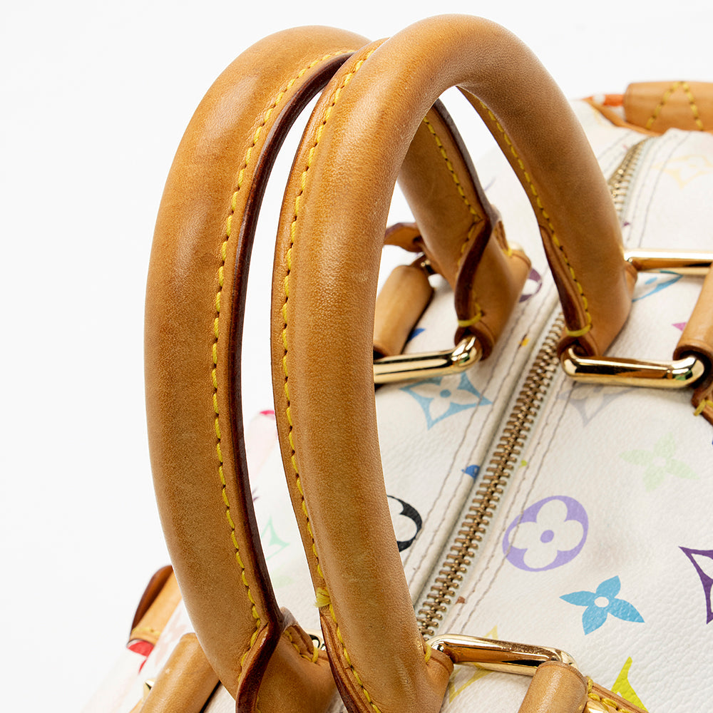 Louis Vuitton Monogram Multicolore Speedy 30 Satchel (SHF-18027)