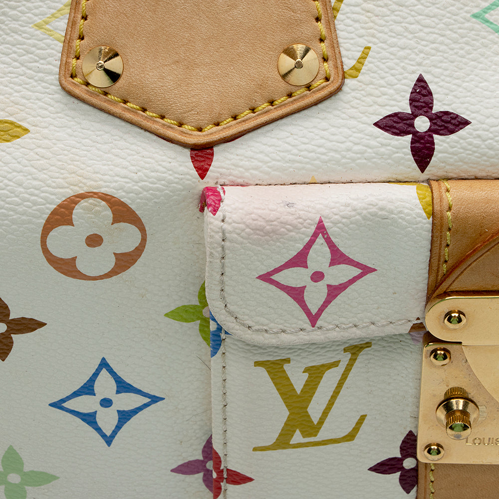 Louis Vuitton Monogram Multicolore Speedy 30 Satchel (SHF-18027)