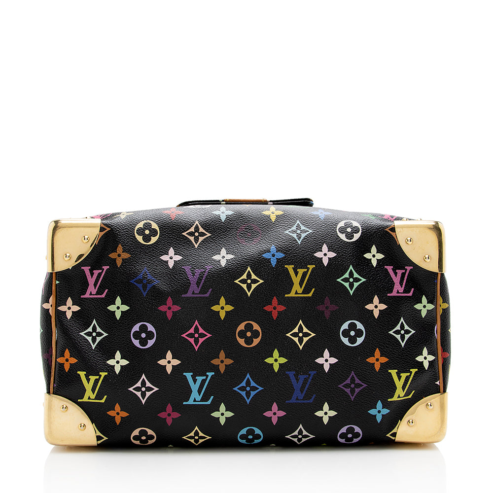 Louis Vuitton Monogram Multicolore Speedy 30 Satchel (SHF-17986)