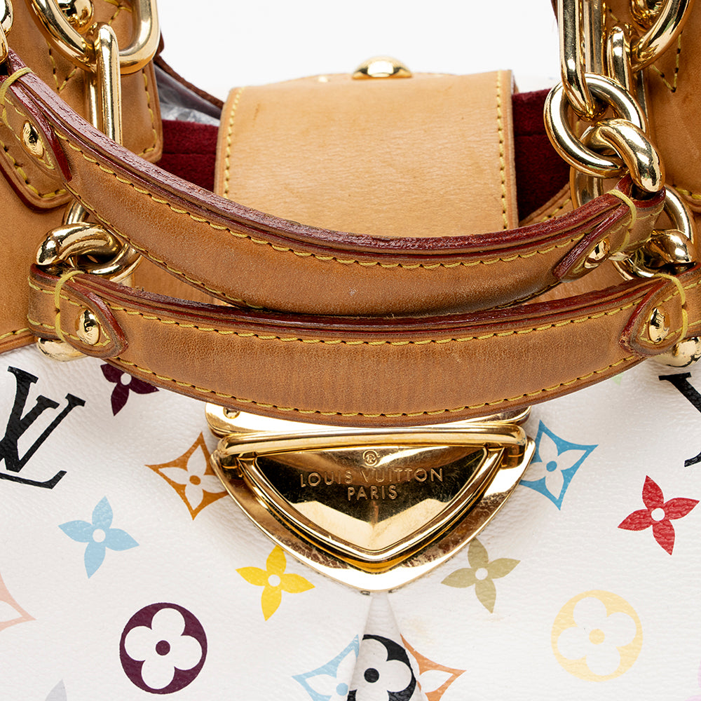 Louis Vuitton Monogram Multicolore Ursula Satchel (SHF-18029)
