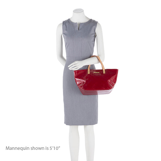 Louis Vuitton Monogram Vernis Bellevue PM Tote (SHF-16619)