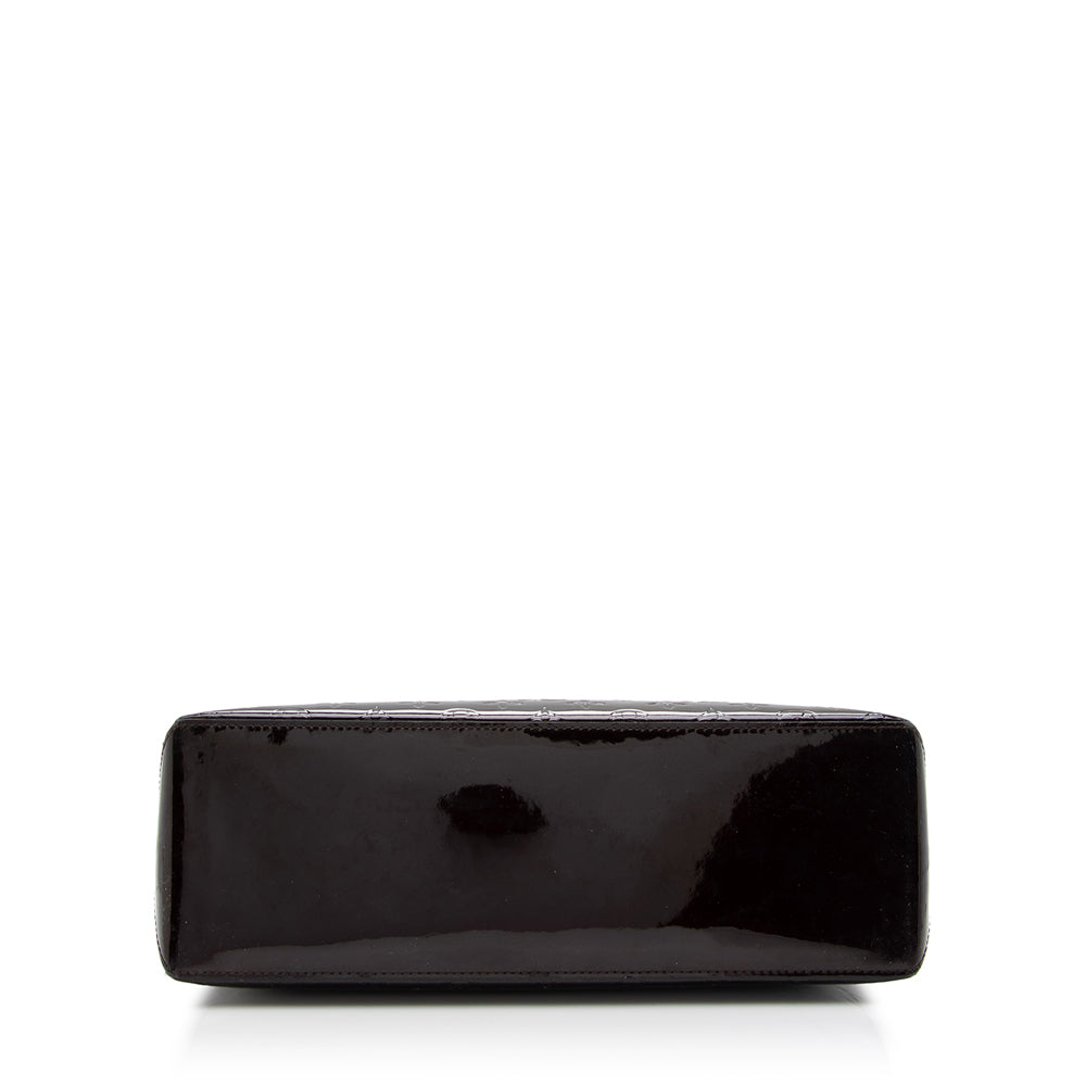 Louis Vuitton Monogram Vernis Wilshire MM Tote (SHF-16994)