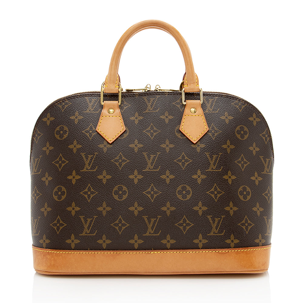 Louis Vuitton Vintage Monogram Canvas Alma PM Satchel (SHF-16875)