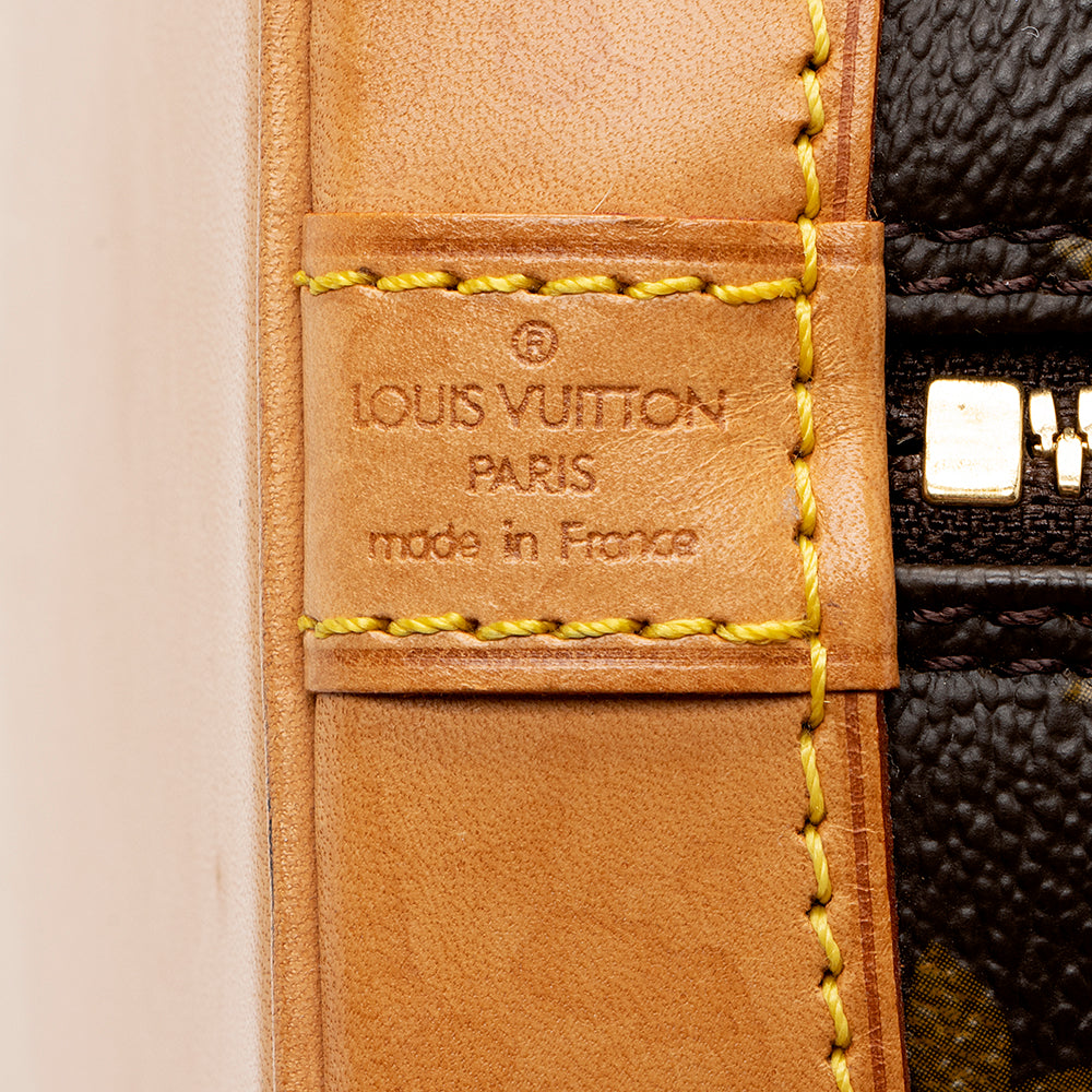 Louis Vuitton Vintage Monogram Canvas Alma PM Satchel (SHF-16875)