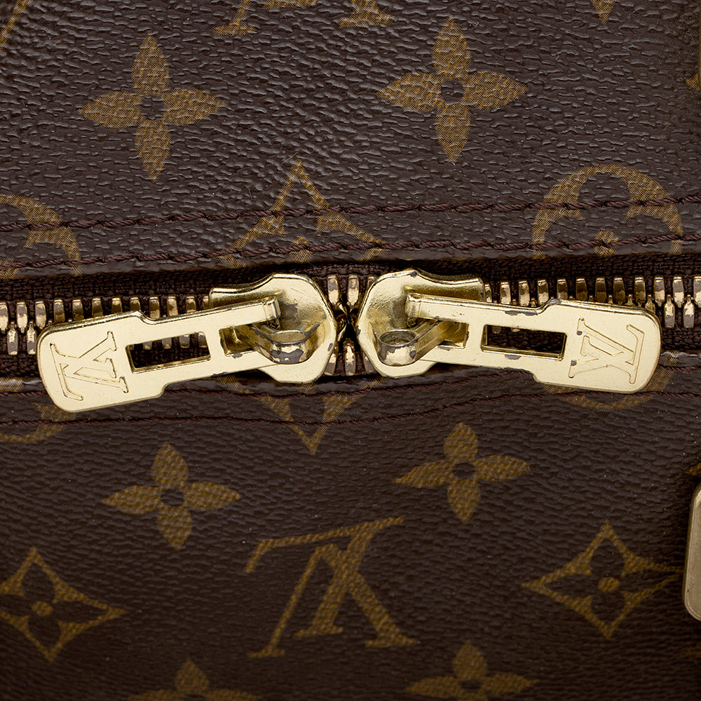 Louis Vuitton Vintage Monogram Canvas Keepall Bandouliere 55 Duffel Bag (SHF-16864)