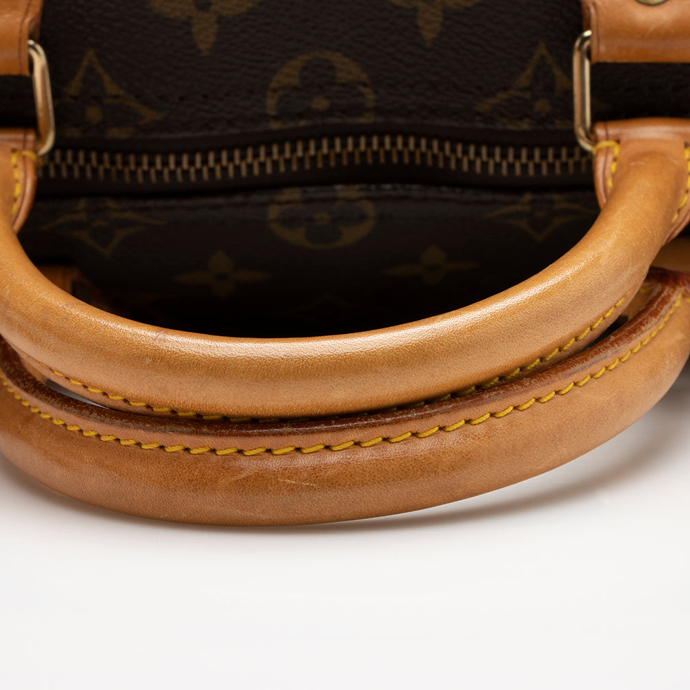 Louis Vuitton Vintage Monogram Canvas Speedy 35 Satchel (SHF-16728)