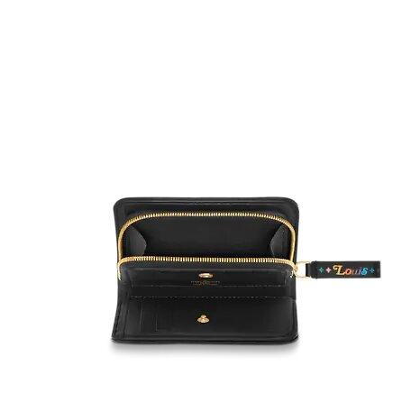 Louis Vuitton NEW WAVE ZIPPED COMPACT WALLET