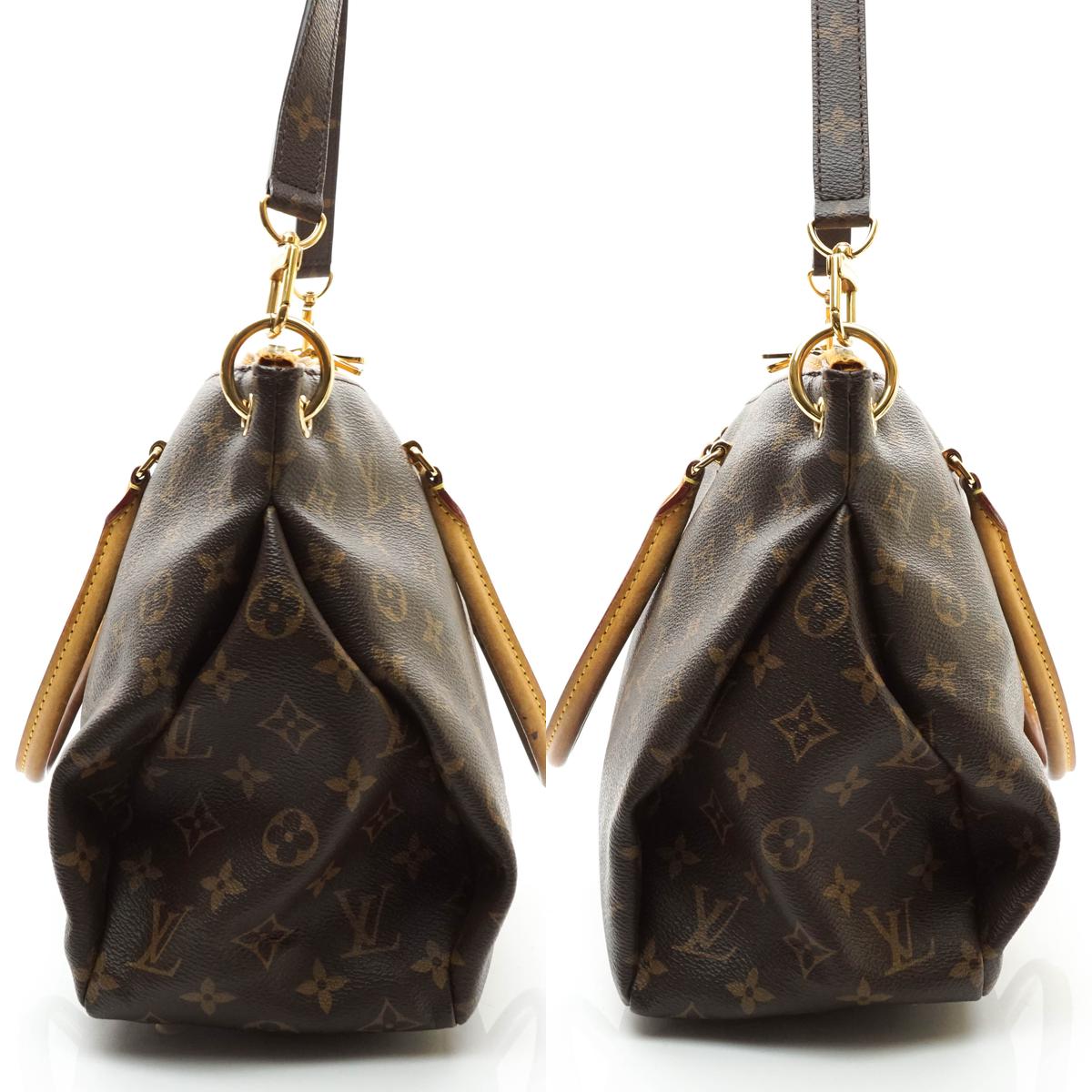 Louis Vuitton Pallas Tote Bag Brown