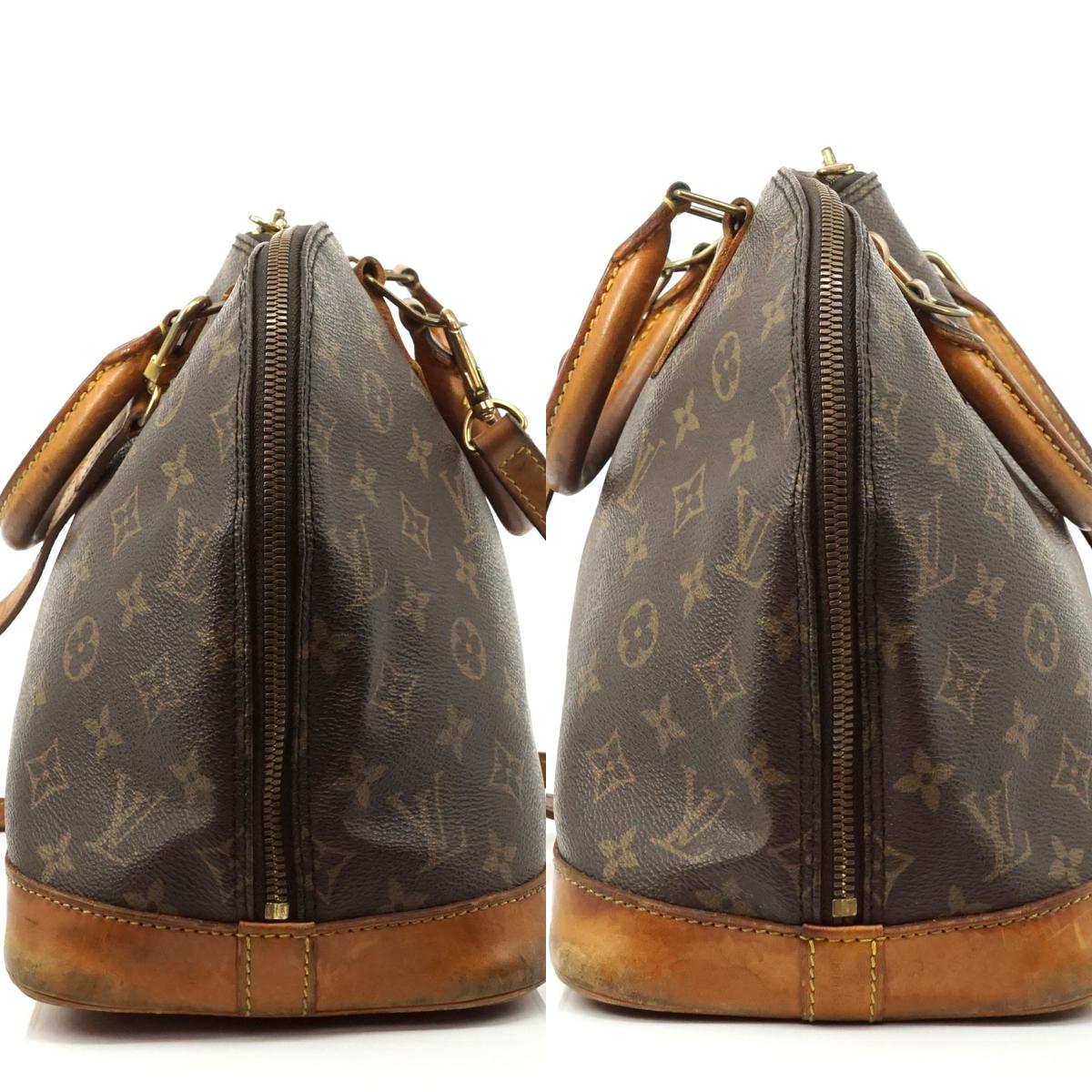 Louis Vuitton Alma Crossbody Brown