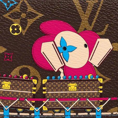Louis Vuitton VICTORINE WALLET Rose Pivoine Pink