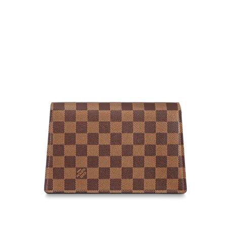 Louis Vuitton CROISETTE CHAIN WALLET Scarlet Red