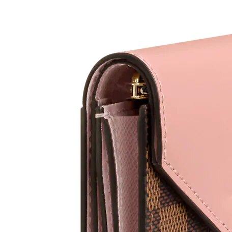 Louis Vuitton ZOÉ WALLET Rose Ballerine Pink