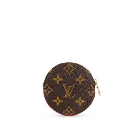 Louis Vuitton ROUND COIN PURSE Rouge Coquelicot Red