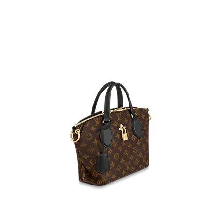 Louis Vuitton FLOWER ZIPPED TOTE PM Black