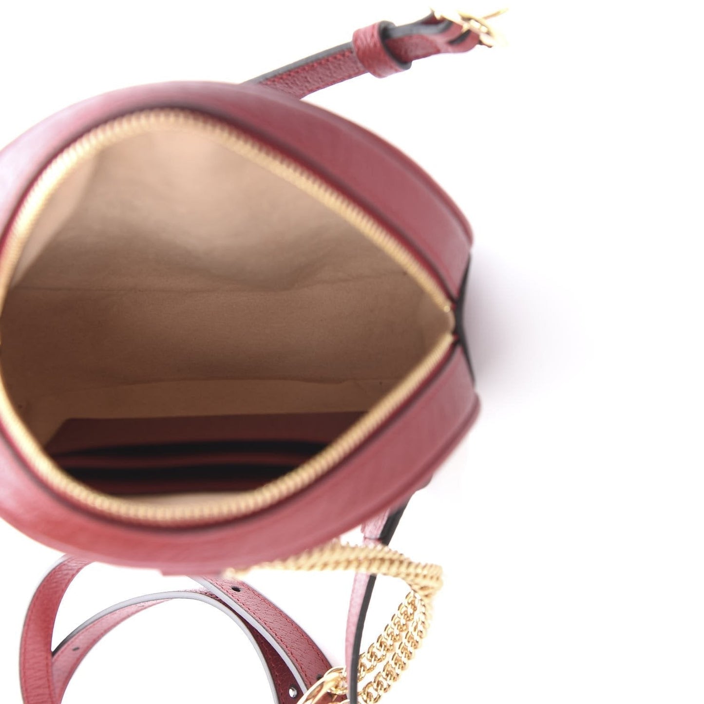 Gucci Ophidia Red GG Supreme Canvas Flora Print Backpack 598661