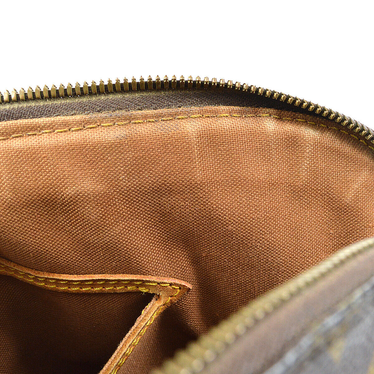 Louis Vuitton Alma Hand Bag Brown