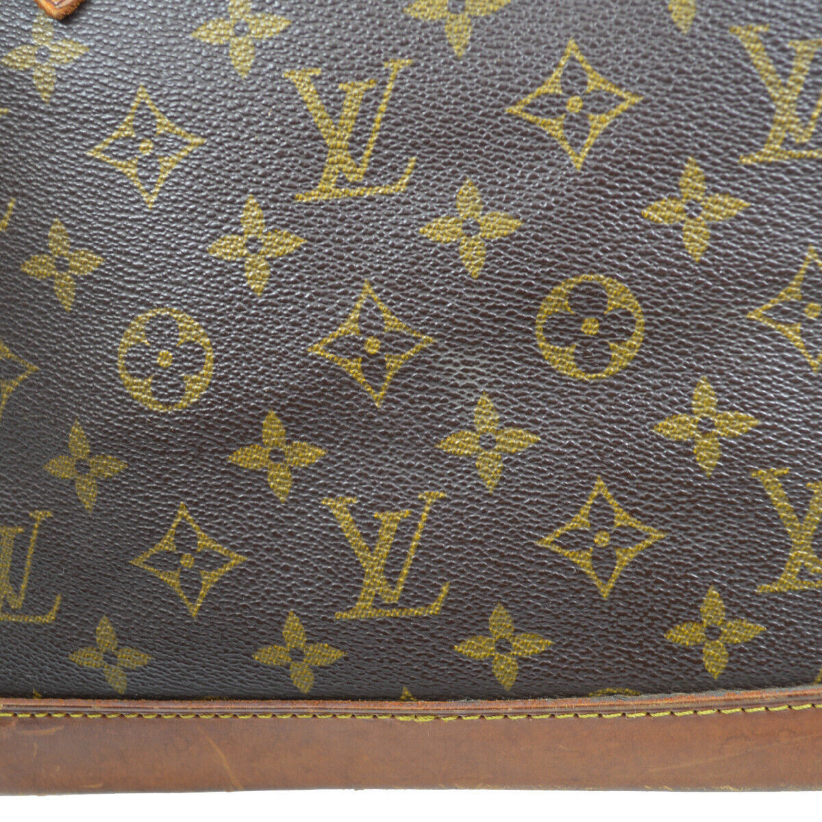 Louis Vuitton Alma Hand Bag Brown