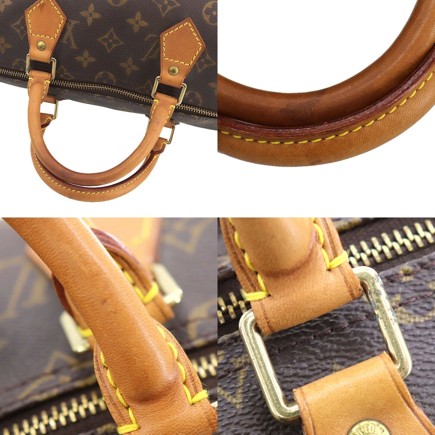 Louis Vuitton Speedy 35 Satchel Bag